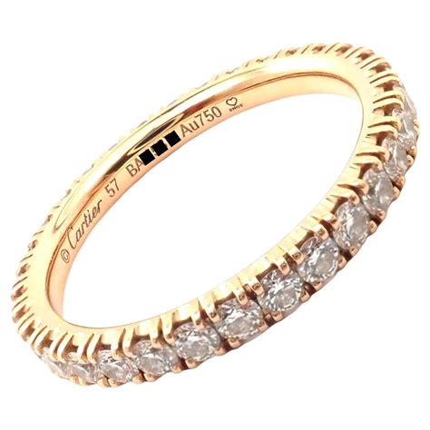 cartier ring eternity|cartier eternity ring diamond.